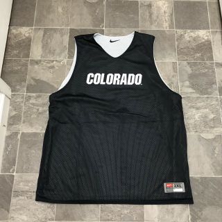 Men’s Vintage Nike Team Colorado Cu Buffs Basketball Practice Jersey Sz Xxl