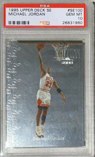 Michael Jordan 1995 Upper Deck Se Psa 10