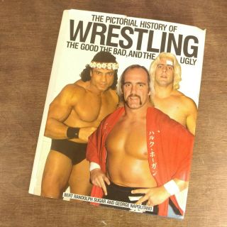 1985 The Pictorial History Of Wrestling The Good Bad Ugly Sugar Napolitano Book