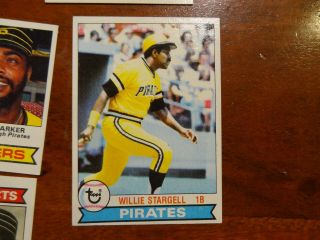 Master 1979 Topps Pittsburgh Pirates Team Set NMMT Willie Stargell We are Family 2