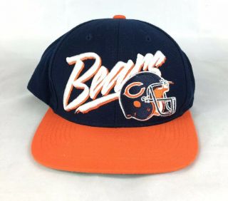 Chicago Bears Snapback Hat Cap By Mitchell & Ness Nfl Hat | Retro| Throwback