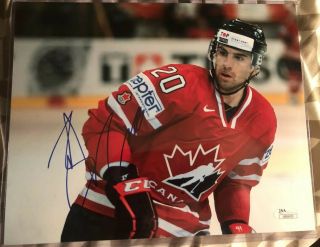 John Tavares Signed Team Canada 8x10 Jsa