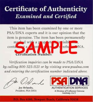 HANK STRAMM PSA DNA Autograph 8x10 Vintage Photo Hand Signed Authentic 2
