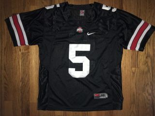 Ohio State Buckeyes Nike Football Jersey Braxton Miller 5 Mens Size 48 Black