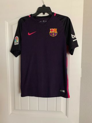 Nike 2016/17 Barcelona Authentic Away Jersey Men’s Small