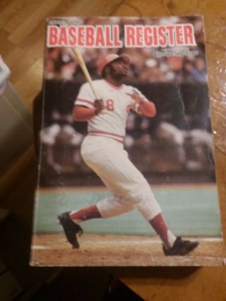The Sporting News Official Baseball Register 1977 Paperback Book