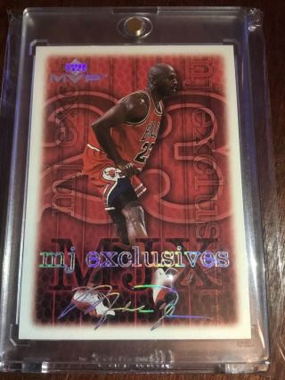 Michael Jordan 1999 - 00 Upper Deck Mvp Script /25