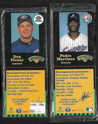 Bookmarks: Montreal Expos 1997,  Mlb Baseball,  Hit The Books,  2 Packs