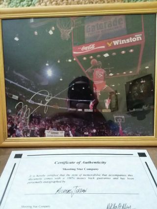 Michael Jordan Auto Signed 8x10 Photo
