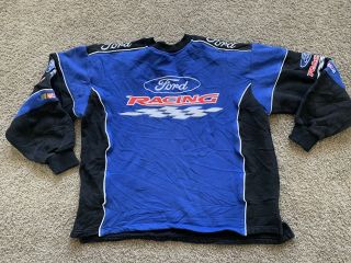 Ford Racing Champions Apparel Nascar Embroidered Mens Xl Sweater