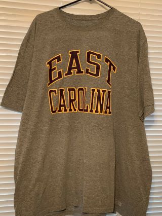Set of 3 East Carolina University ECU T - Shirts All Size 3xl 4