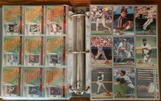 1991 Topps Stadium Club Complete Set (600 Cards),  In Binder,  67 Pages
