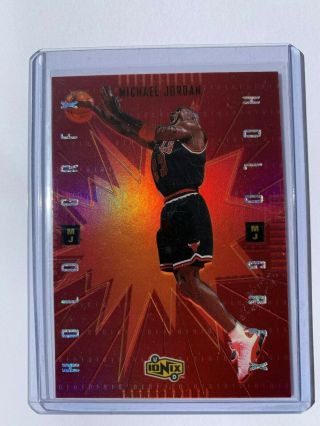 Michael Jordan 98 - 99 Upper Deck Ionix Mj Hologrfx Mj7