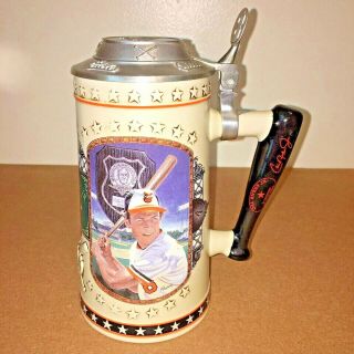 1982 Cal Ripken Jr Rookie Of The Year Beer Stein With Ser No.  A 0947