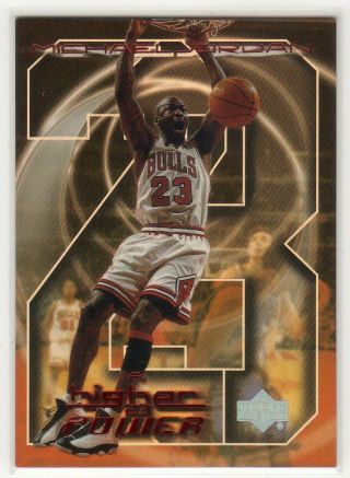 Michael Jordan 1999 - 00 Upper Deck A Higher Power Mj7