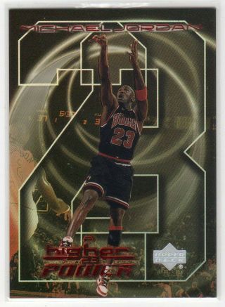 Michael Jordan 1999 - 00 Upper Deck A Higher Power Mj6