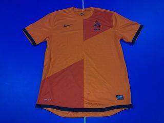 Nike Netherlands Soccer Jersey Large Dri - Fir