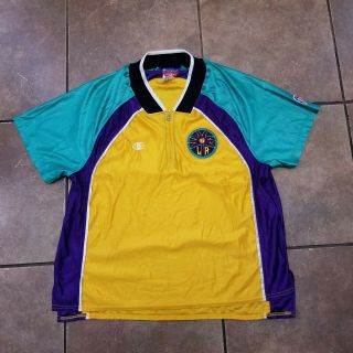 Vintage Champion La Sparks Jersey Warm Up Practice Size Xl Made In Usa