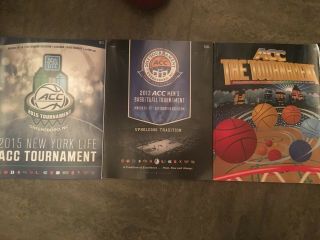 3 Different Acc Basketball Tournament Programs