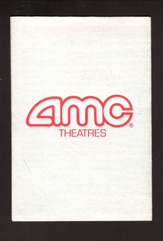 Detroit Rockers - - 1990 - 91 Pocket Schedule - - AMC Theatres - - NPSL 2