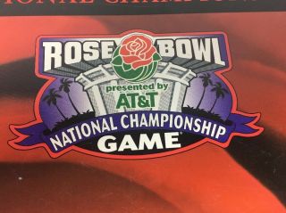NCAA 2002 Rose Bowl National Championship Game MIAMI VS.  NEBRASKA Program AT&T 2