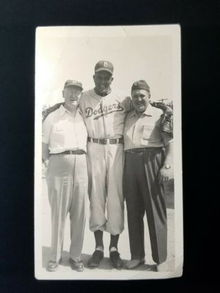 1949 1950 Don Newcombe 4x6 Photo W - Fans Brooklyn Dodgers Spring Traini