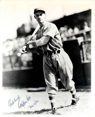 Goodwin Rosen Signed Inscribed Auto Autograph 8x10 Photo Brooklyn Dodgers Pc546