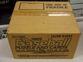 1989 Donruss Baseball 72 Rack Pack Case (ken Griffey Jr Rc)