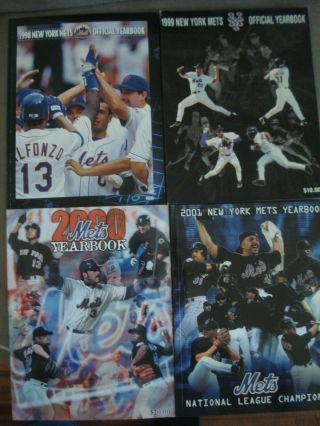 3 Mets Yearbooks 1999,  2000 & 2001 York All In Ex.  Cond.  For Only $5 Ea.