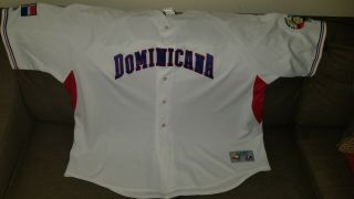 2009 Dominican Republic World Baseball Classic Jersey 4x