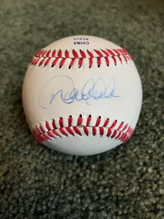 Derek Jeter Signed Autographed Baseball Mlb York Yankees No Crolb