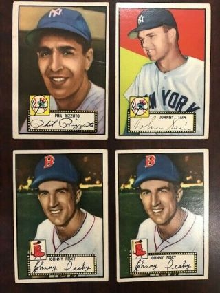 11 Card 1952 Topps All Low 