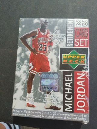 Michael Jordan1999 Upper Deck Retirement Set Chicago Bulls 23 Cards Facrory