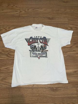 Vtg 1994 Grey Cup Cfl Shirt Vancouver Canada Football Size Xl