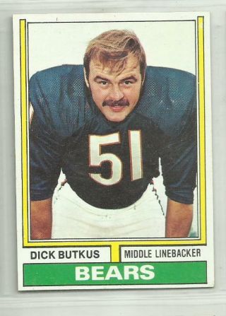 1974 Topps Dick Butkus 230 ==see Scan==