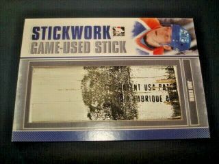 13/14 Itg Stickwork Jari Kurri Game Stick Patch /19 Ssp