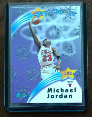 1997 - 98 Ultra Star Power Sp1 Insert Michael Jordan Nba Basketball Fleer Hof Mvp