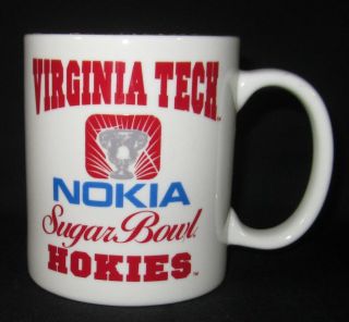 Virginia Tech 2005 Sugar Bowl Hokies Coffee Mug Cup