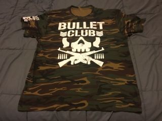 Bullet Club Camo Shirt Njpw