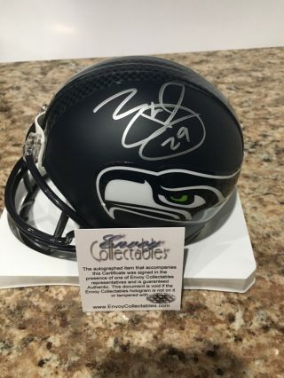 Earl Thomas Signed NFL Riddell Seattle Seahawks Mini Helmet 2