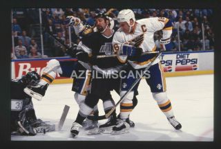 Brett Hull St Louis Blues Nhl Hockey 35mm Color Slide (file - 00519)
