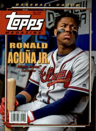 2019 Topps Archives Ronald Acuna Jr.  1948 Sports Magizine Insert No.  Tm - 6 Braves