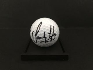 Sandy Lyle Hand Signed Golf Ball 1988 Masters Champion World Golf Hall Of Fame