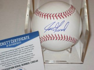 Joe Girardi (ny Yankees) Signed Official Mlb Baseball W/ Beckett