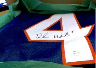 Deshaun Watson Signed " 4 " Houston Texans Jersey Autograph Clemson Jsa Witnessed