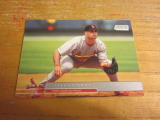 Albert Pujols 2002 Stadium Club 5 Trading Card Mlb Baseball St.  Louis Cardinals