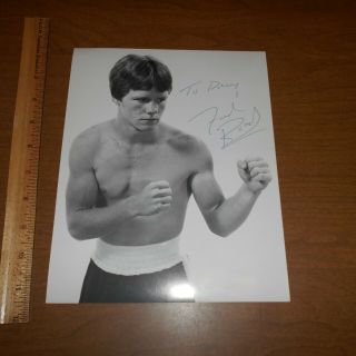 Freddy Roach Is An American Boxing Trainer And Boxer Hand Signed 8 X 10 Photo