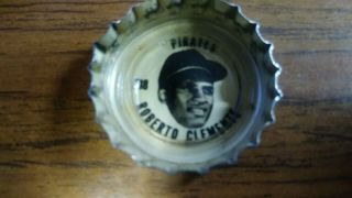1967 Coke Roberto Clemente Bottle Cap Mlb Pirates Baseball Hof