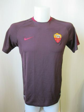 5,  /5 As Roma 2015/2016 Training Shirt Size M Nike Football Maillot Jersey Soccer