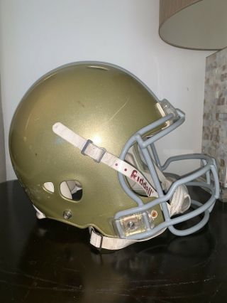 CUSTOM Full Size Notre Dame Fighting Irish Riddell Revolution Football Helmet 3